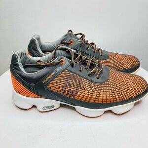 FootJoy HyperFlex 2.0 golf shoes charcoal orange mesh FlexGrid 2.0 SZ 9.5 R1
